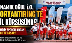Namık Oğul İlkokulu Oryantiringde İl Derecesiyle Döndü