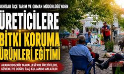 Arabacıbozköy'de üreticilere bitki koruma ürünleri eğitimi