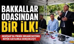 Akhisar Bakkallar Odası'ndan üyelerini buluşturan piknik organizasyonu