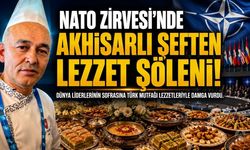 Akhisarlı şef NATO zirvesine damga vurdu
