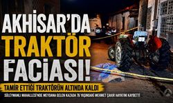 Tamir Ettiği Traktörün Altında Kalarak Hayatını Kaybetti
