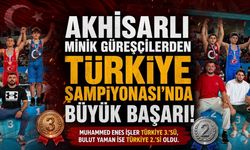Akhisarlı Minik Güreşçilerden Türkiye Şampiyonası'nda Büyük Başarı