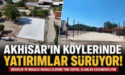 Akhisar’ın Kırsal Mahallelerinde Yatırımlar Sürüyor