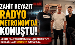 Zahit Beyazıt, Radyo Metronom’da Projelerini Anlattı