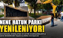 Akhisar’da Nene Hatun Parkı Yenileniyor