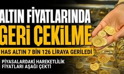 Altın Fiyatlarında Geri Çekilme: Has Altın 7 Bin 126 Liraya Geriledi