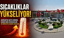 Akhisar’da Sıcaklıklar Yükseliyor: Termometreler 39 Dereceyi Görecek