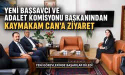 Akhisar’ın Yeni Başsavcısı ve Adalet Komisyonu Başkanından Kaymakam Can’a Ziyaret