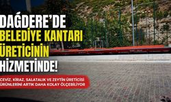 Dağdere’de Belediye Kantarı Üreticilerin Hizmetinde