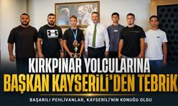Kırkpınar Vizesini Alan Akhisarlı Pehlivanlara Başkan Kayserili’den Tebrik