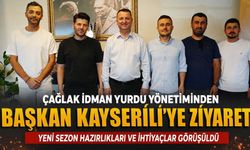 Çağlak İdman Yurdu Yönetiminden Başkan Kayserili’ye Ziyaret