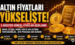 İşte 5 Ağustos Çarşamba güncel altın fiyatları