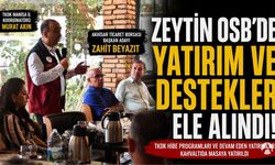 Akhisar Zeytin İhtisas OSB’de yatırım ve TKDK destekleri konuşuldu