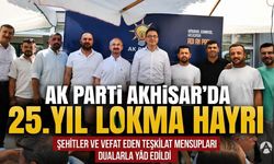 AK Parti’nin 25. Kuruluş Yıl Dönümünde Akhisar’da Lokma Hayrı