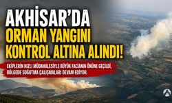 Akhisar’daki Orman Yangını Kontrol Altına Alındı