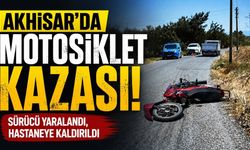 Akhisar’da Motosiklet Kazası: Sürücü Yaralandı