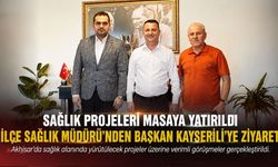 İlçe Sağlık Müdürü Demirel’den Başkan Kayserili’ye Ziyaret