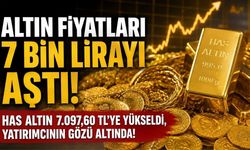 Altın Fiyatları Yükselişte: Has Altın 7 Bin Lirayı Aştı