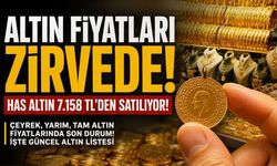 Altın Fiyatlarında Yeni Gün: Has Altın 7.158 TL’den Satılıyor