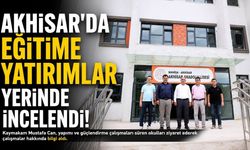Kaymakam Mustafa Can’dan Okullardaki Yapım ve Güçlendirme Çalışmalarına İnceleme