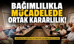 Akhisar’da Bağımlılıkla Mücadele Çalışmaları Masaya Yatırıldı
