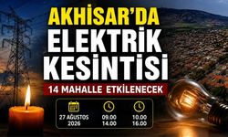 Akhisar’da 27 Ağustos’ta Elektrik Kesintisi: 14 Mahalle Etkilenecek