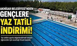 Akhisar Belediyesi’nden Gençlere Yaz Tatili İçin Yüzme İndirimi