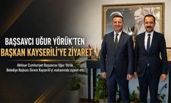 Cumhuriyet Başsavcısı Uğur Yörük’ten Başkan Kayserili’ye Ziyaret