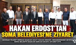 Hakan Erdost’tan Soma Belediyesi’ne Ziyaret