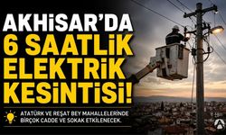 Akhisar Merkezde 5 Eylül’de Planlı Elektrik Kesintisi