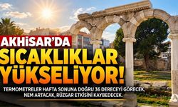 Akhisar’da Sıcaklıklar Yeniden Yükseliyor