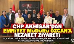 CHP Akhisar’dan Emniyet Müdürü Esin Özcan’a Nezaket Ziyareti