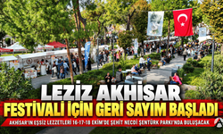Leziz Akhisar Festivali için geri sayım başladı