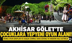 Gölet’te Çocuk Oyun Alanı Baştan Aşağı Yenilendi