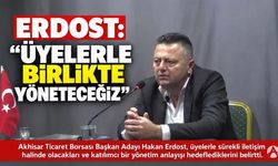 Erdost Yönetim Anlayışını Açıkladı: “Üyelerle Birlikte Yöneteceğiz”