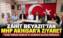 Zahit Beyazıt’tan MHP Akhisar İlçe Başkanı İsa Kayhan’a Ziyaret