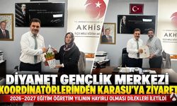 Diyanet Gençlik Merkezi Koordinatörlerinden Karasu’ya Ziyaret