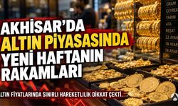 Akhisar’da Altın Piyasasında Haftanın İlk Rakamları