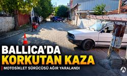 Akhisar Ballıca’da Otomobil İle Motosiklet Çarpıştı: 1 Kişi Ağır Yaralandı