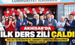 Akhisar’da 2026-2027 Eğitim Öğretim Yılının İlk Ders Zili Çaldı