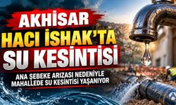 Hacı İshak Mahallesi’nde su kesintisi