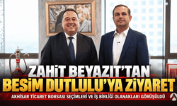 Zahit Beyazıt’tan Başkan Besim Dutlulu’ya Ziyaret