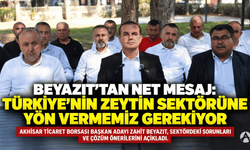 Zahit Beyazıt; "Türkiye'nin zeytin sektörüne yön vermemiz gerekiyor"