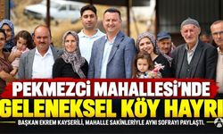 Pekmezci Mahallesi’nde Geleneksel Köy Hayrı Düzenlendi