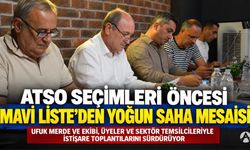 Ufuk Merde ve Ekibi Mavi Liste Seçim Çalışmalarını Sürdürüyor