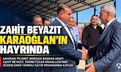 Zahit Beyazıt, Karaoğlan’ın yoğun katılımlı hayır programında