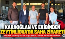 Karaoğlan ve Ekibinden Zeytinliova’da Esnaf ve Vatandaş Ziyareti