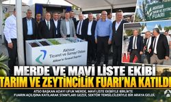 Merde Tarım ve Zeytincilik Fuarı’na Katıldı