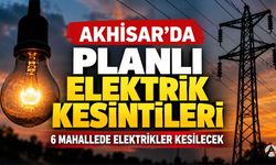 Akhisar’da 19 Eylül’de Planlı Elektrik Kesintileri: 6 Mahalle Etkilenecek