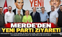 Merde ve Mavi Liste Ekibinden Yeni Parti Akhisar İlçe Teşkilatına Ziyaret